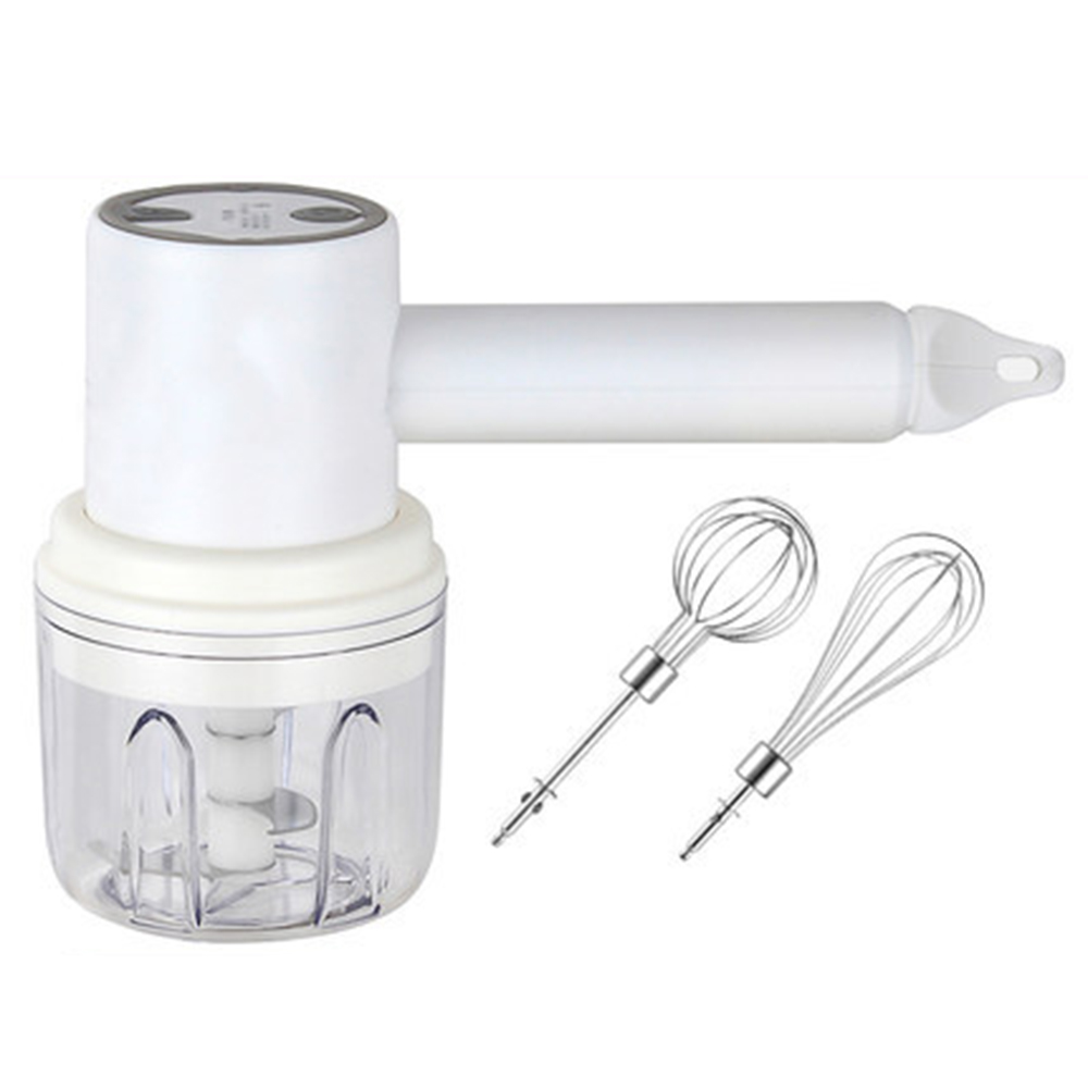 Immersion Hand Blender Set - 電気ワイヤレス食品ミキサー,USBポート,ハンドヘルド,3速,電気,ニンニク,クリーム,卵ビーター,ベーキングツール