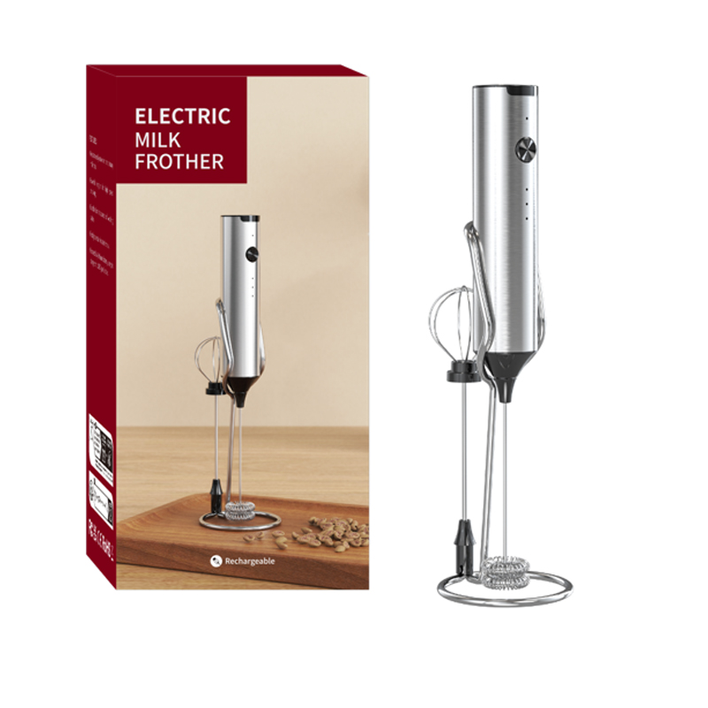 Immersion Hand Blender Set - ワイヤレス電気ミニミルク泡立て器コーヒー泡立て器ポータブル卵ビーターブレンダーキッチン調理スターラーカプチーノコーヒーメーカー