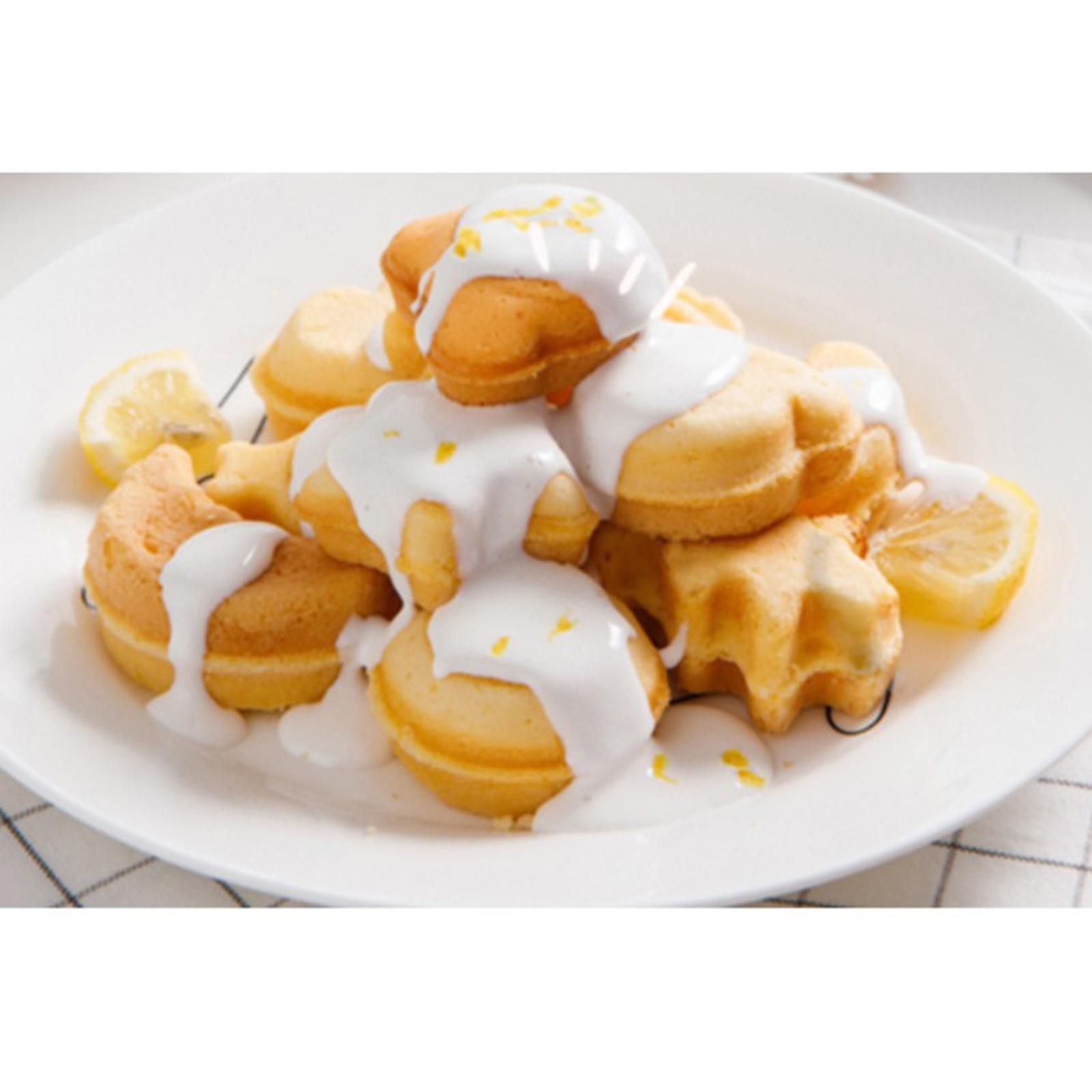 Mini Waffle Maker Machine - ミニワッフルメーカー ノンスティック自動パンケーキ調理機 多機能漫画風 家庭用サンドイッチペストリー用
