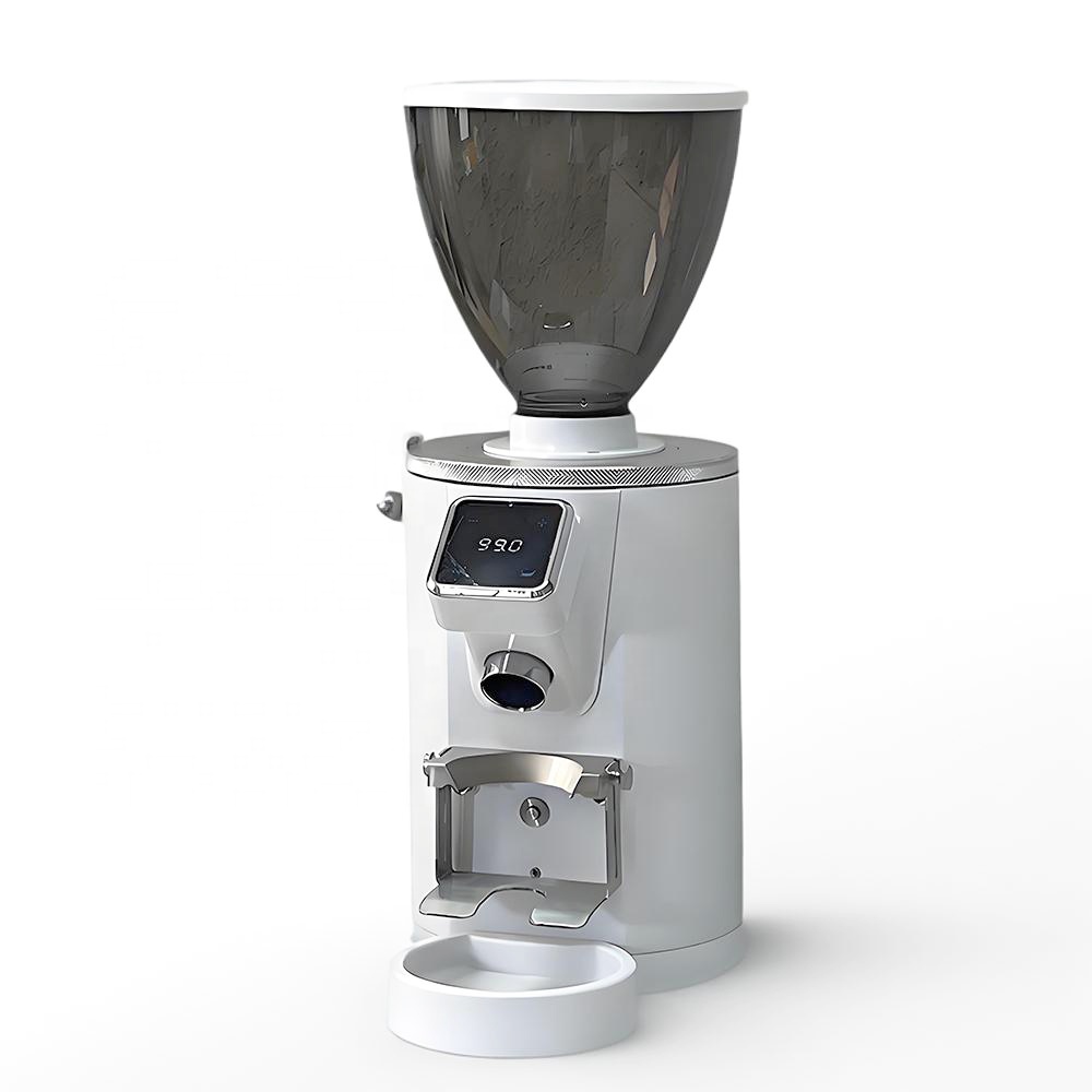 Coffee Bean Grinder Electric - 大容量豆ホッパー エスプレッソ フレンチプレス 手淹れエスプレッソコーヒー ステンレス製電動豆挽き器