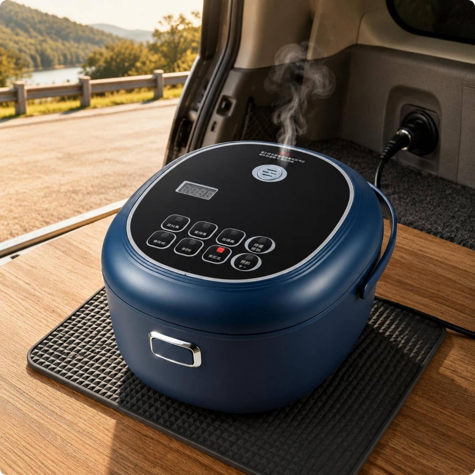 Small Appliances - ポータブル炊飯器 ロードトリップ対応炊飯器 コンパクト小型家電 車、トラック、ロードトリップに最適