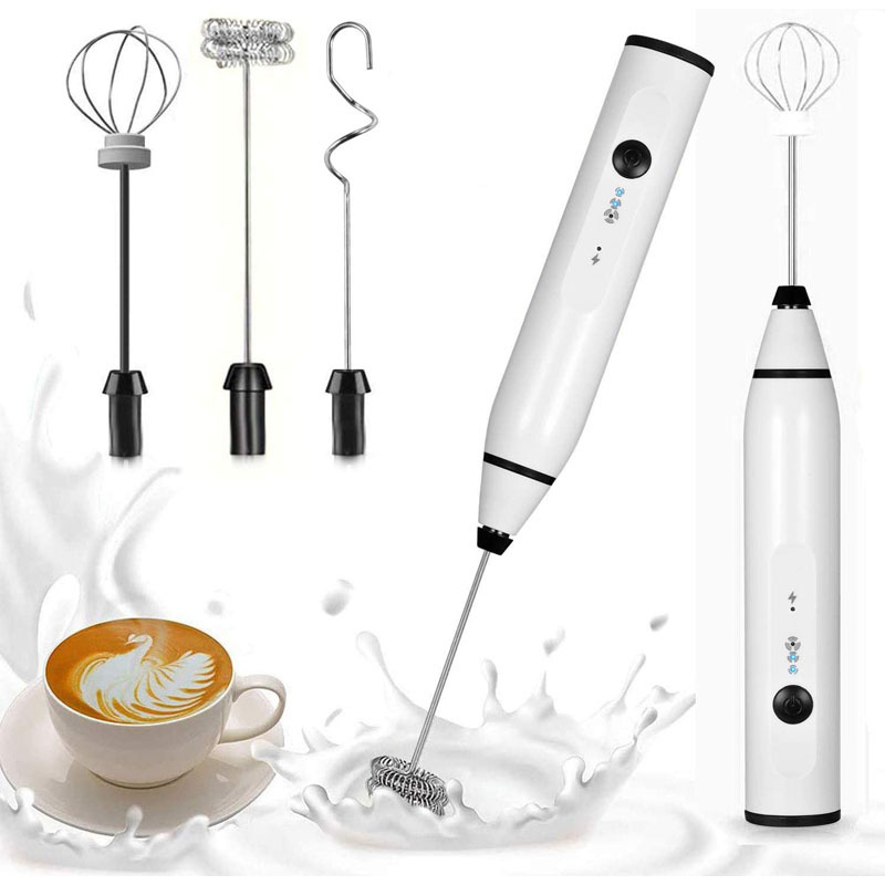 Portable Blender Usb Rechargeable - ミニ電動ハンドヘルドミルク泡立て器電動ブレンダー USB 電気メーカー泡立て器ミキサーミルク泡立て器カプチーノ用