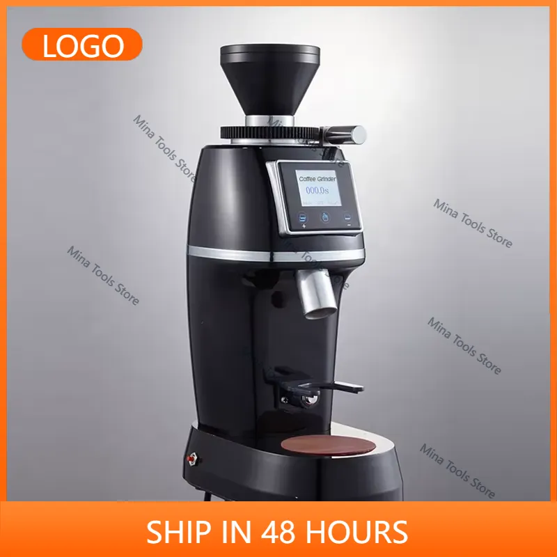 Coffee Bean Grinder Electric - カリタ商用ミニ家庭用電動コーヒー豆グラインダー手動ドーサーマシン手動コニカルミルコーヒーミル
