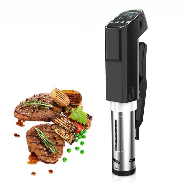 Digital Sous Vide Precision Cooker - 1100W ソービード精密調理器 - ステーキ調理用デジタルタイマーとタッチスクリーン付き浸漬式サーキュレーター