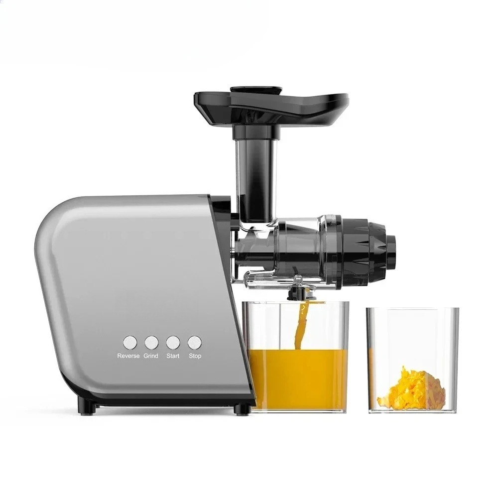 Electric Slow Juicer Cold Press - 野菜と果物のスロージューサー、250W、スクリューコールドプレス、新鮮なビートジュース、電動ブレンダー、家電、ホットセール