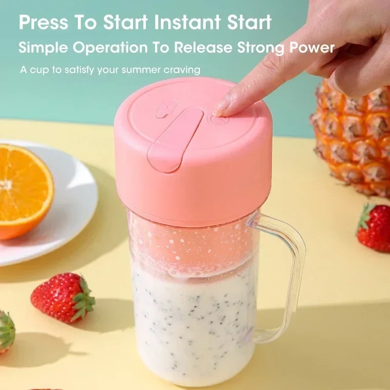 ポータブルUSB充電式ミニブレンダージューサーカップ、ストロ - Portable Blender Usb Rechargeable のレビューと価格