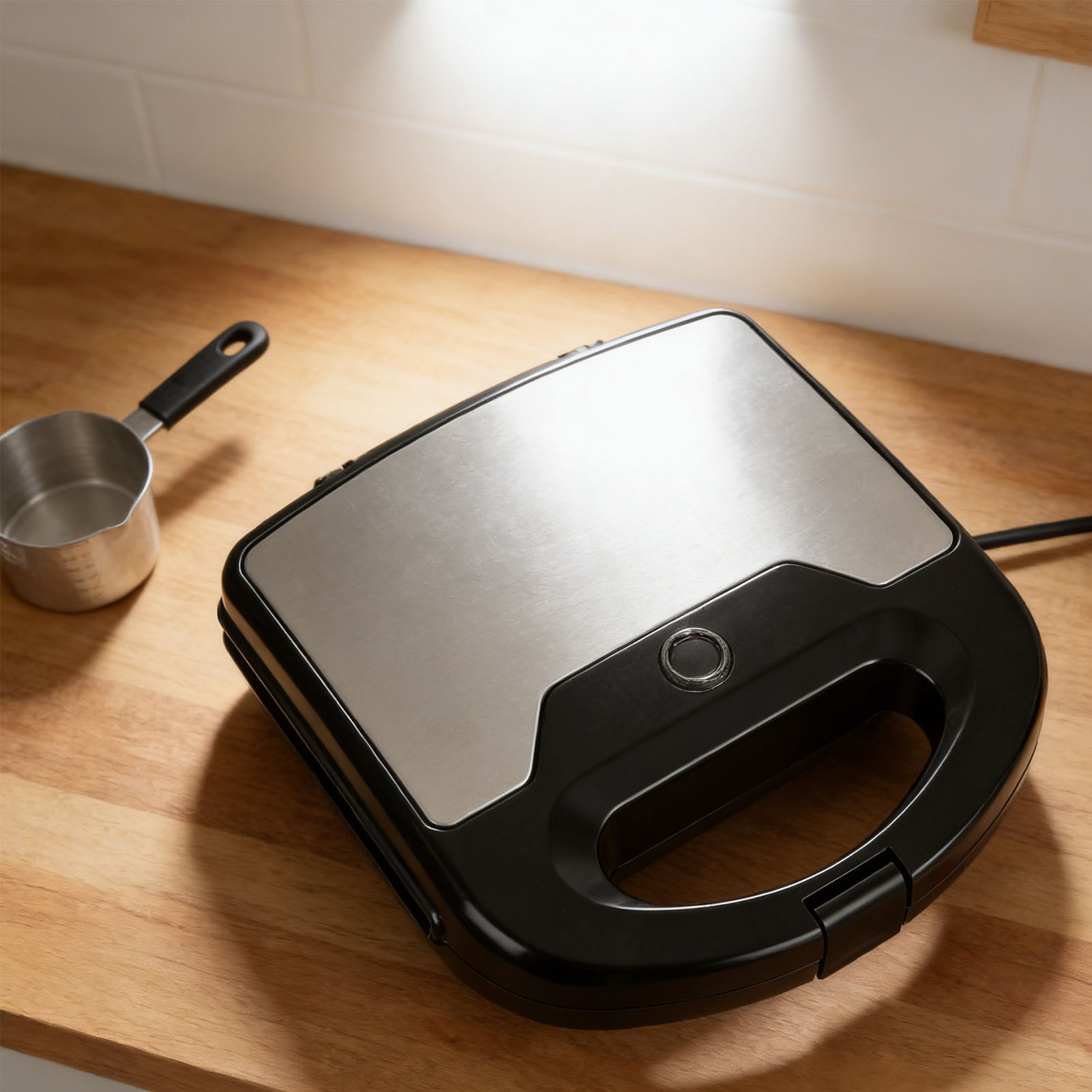 12個用クルミクッキーメーカー、ノンスティック両面ミニナッツ - Mini Waffle Maker Machine のレビューと価格