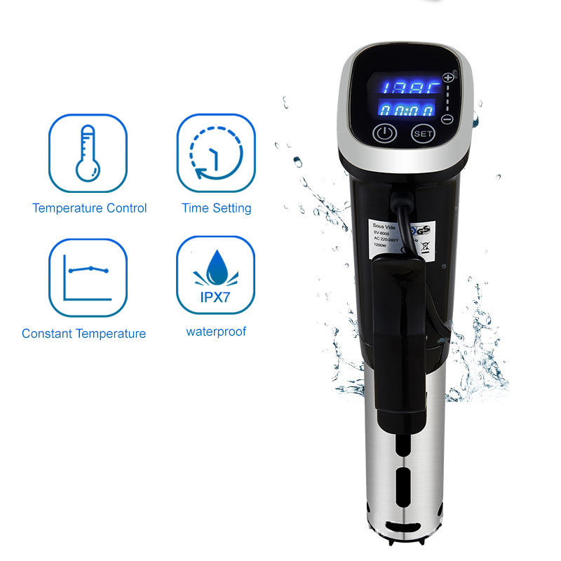 IPX7防水真空調理器精密調理器浸漬サーキュレーター、真空調 - Digital Sous Vide Precision Cooker のレビューと価格