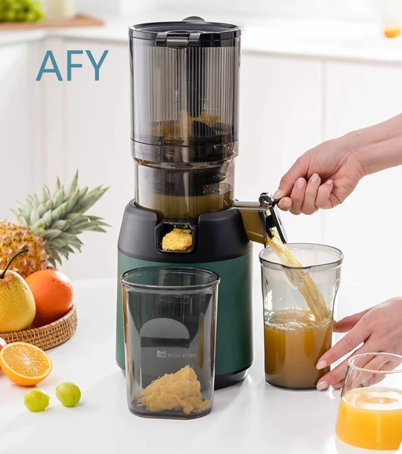 220V低速ジューサー コールドプレス抽出器 電動フルーツジ - Electric Slow Juicer Cold Press のレビューと価格