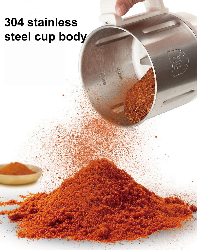 304ステンレス鋼の電気グラインダー,乾式または湿式グライン - Coffee Bean Grinder Electric のレビューと価格