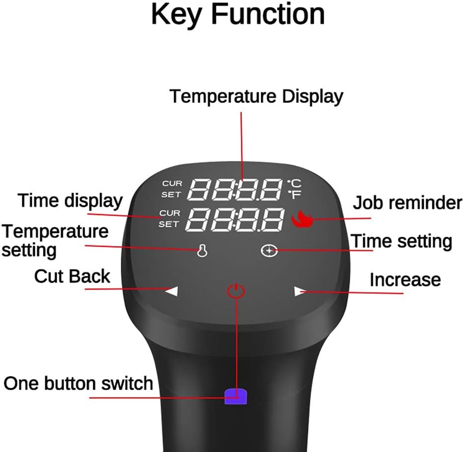 真空調理機 肉用精密調理器 超静音浸漬サーキュレーター LC - Digital Sous Vide Precision Cooker のレビューと価格