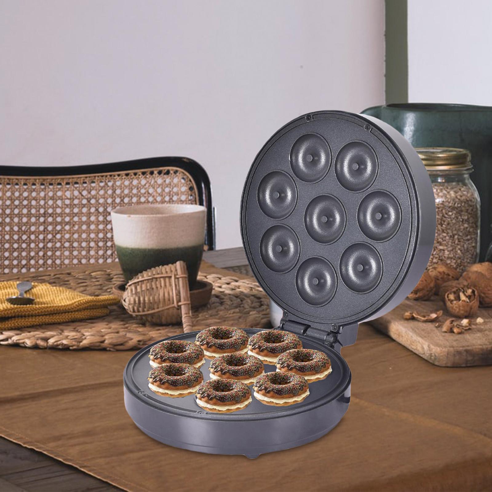 ミニドーナツメーカーマシン 軽量で家庭用ベーカリー向けに8個 - Mini Waffle Maker Machine のレビューと価格