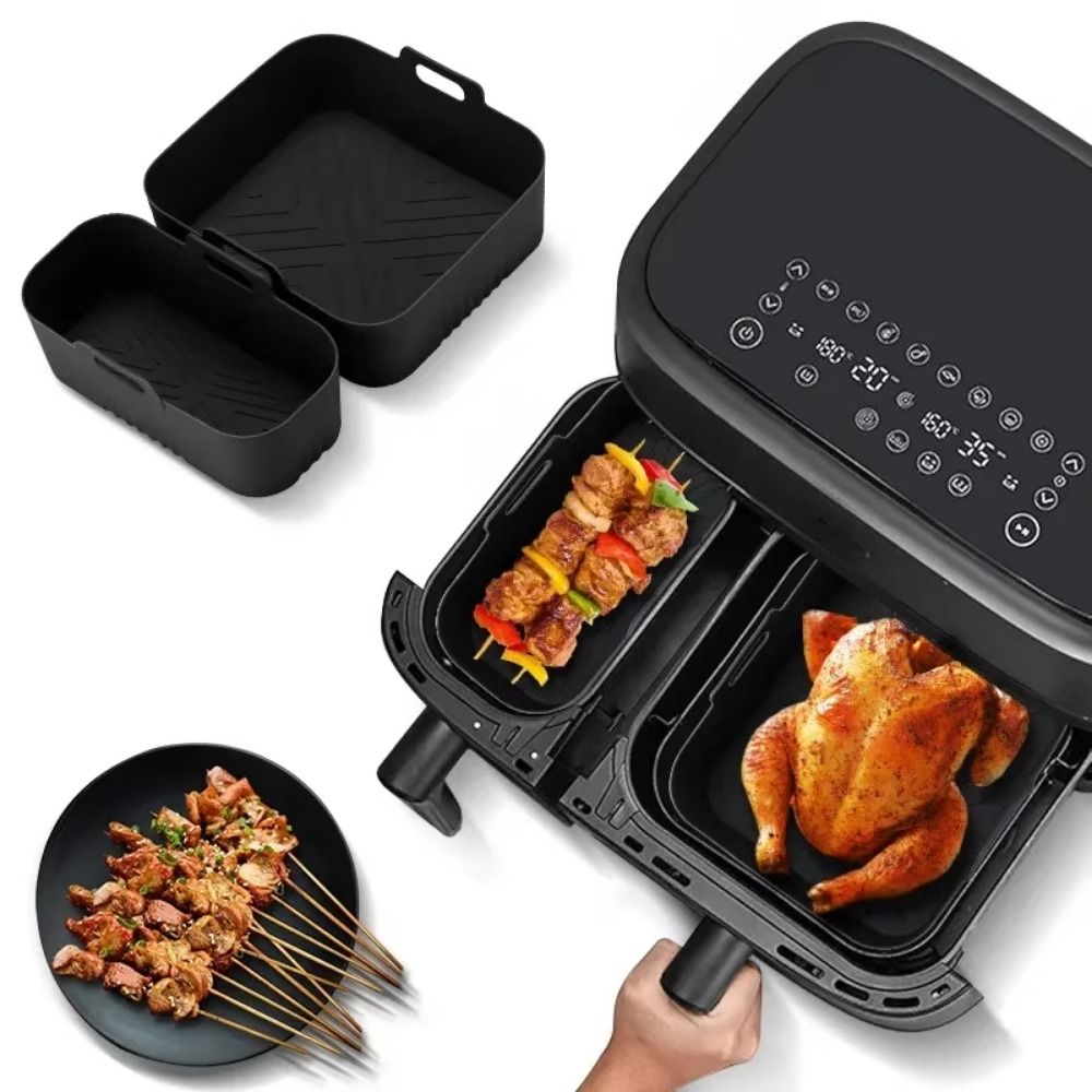6L/3L エアフライヤーライナー ノンスティック 再利用可 - Air Fryer Silicone Pot Liner のレビューと価格