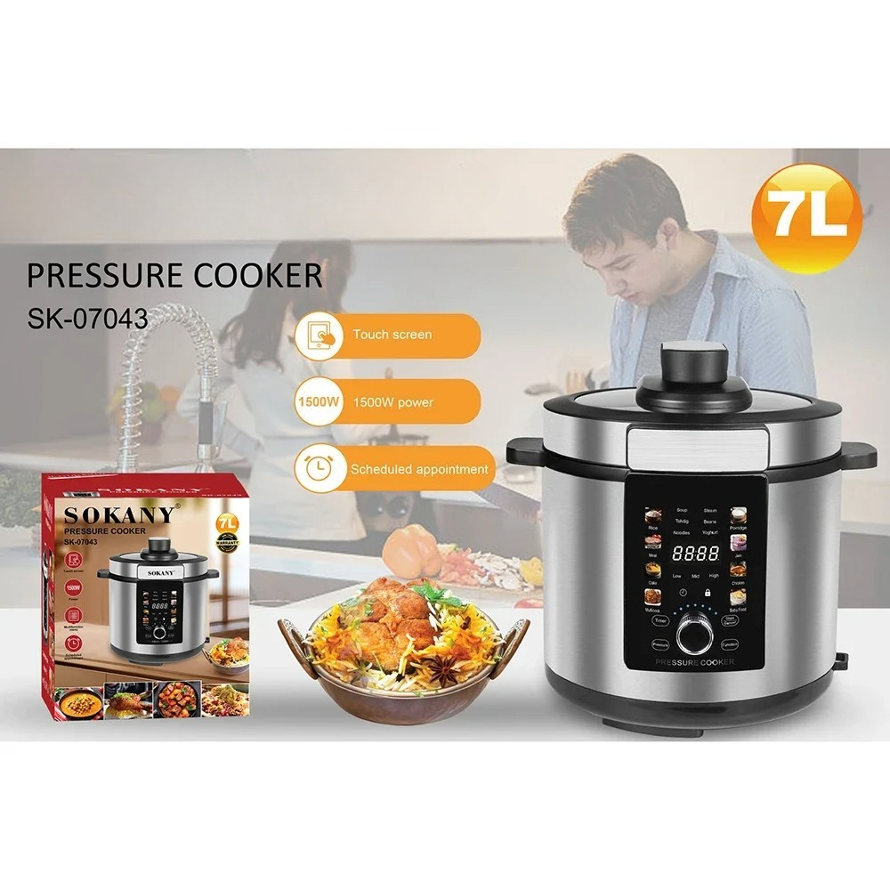 ステンレス製圧力鍋、スロークッカー、家庭用電化製品、自動電気 - Smart Instant Pressure Cooker のレビューと価格