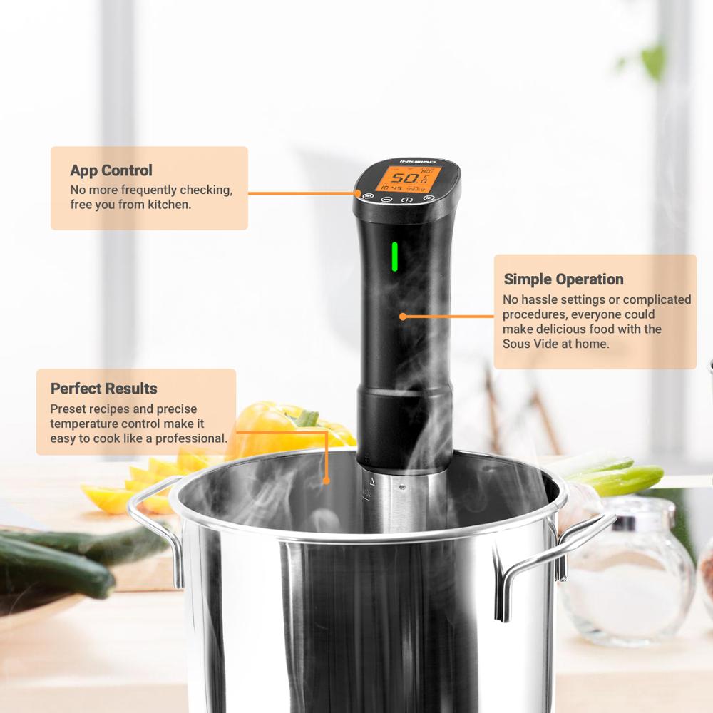INKBIRD ISV-200W Wi-Fi 料理スー精密調 - Digital Sous Vide Precision Cooker のレビューと価格