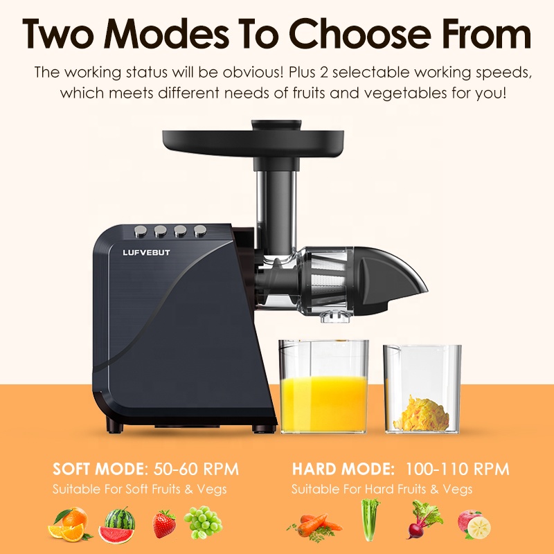 業務用多機能コールドプレス低速ジューサー 家庭用野菜果物オレ - Electric Slow Juicer Cold Press のレビューと価格