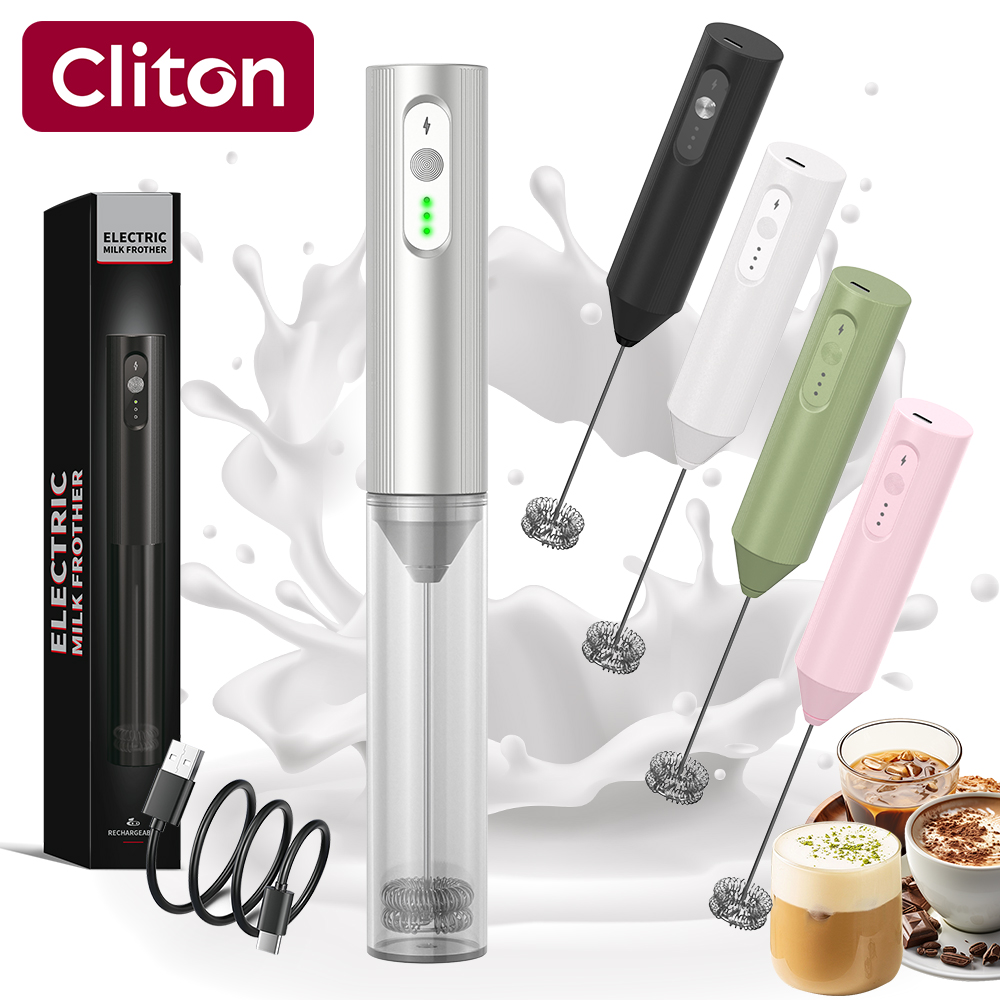 Cliton 電気メッキシルバー USB-C 充電式 3段階 - Portable Blender Usb Rechargeable のレビューと価格