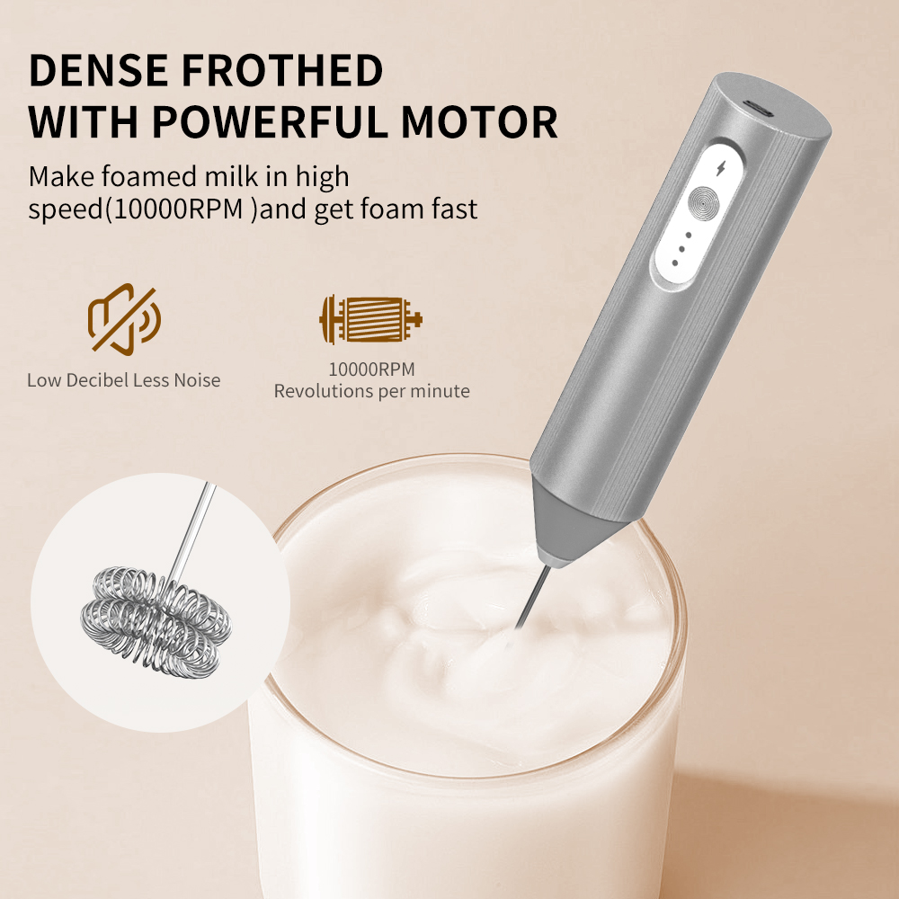 Cliton 電気メッキシルバー USB-C 充電式 3段階 - Portable Blender Usb Rechargeable のレビューと価格