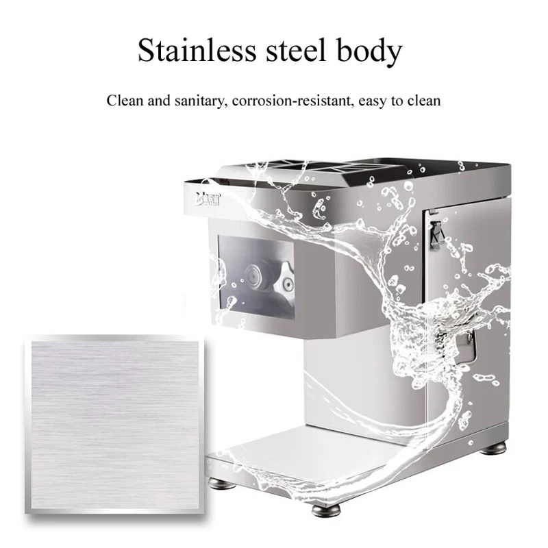 電気家庭用&商業用肉スライサー ステンレス鋼スライサー ワイ - Automatic Meat Slicer Home のレビューと価格
