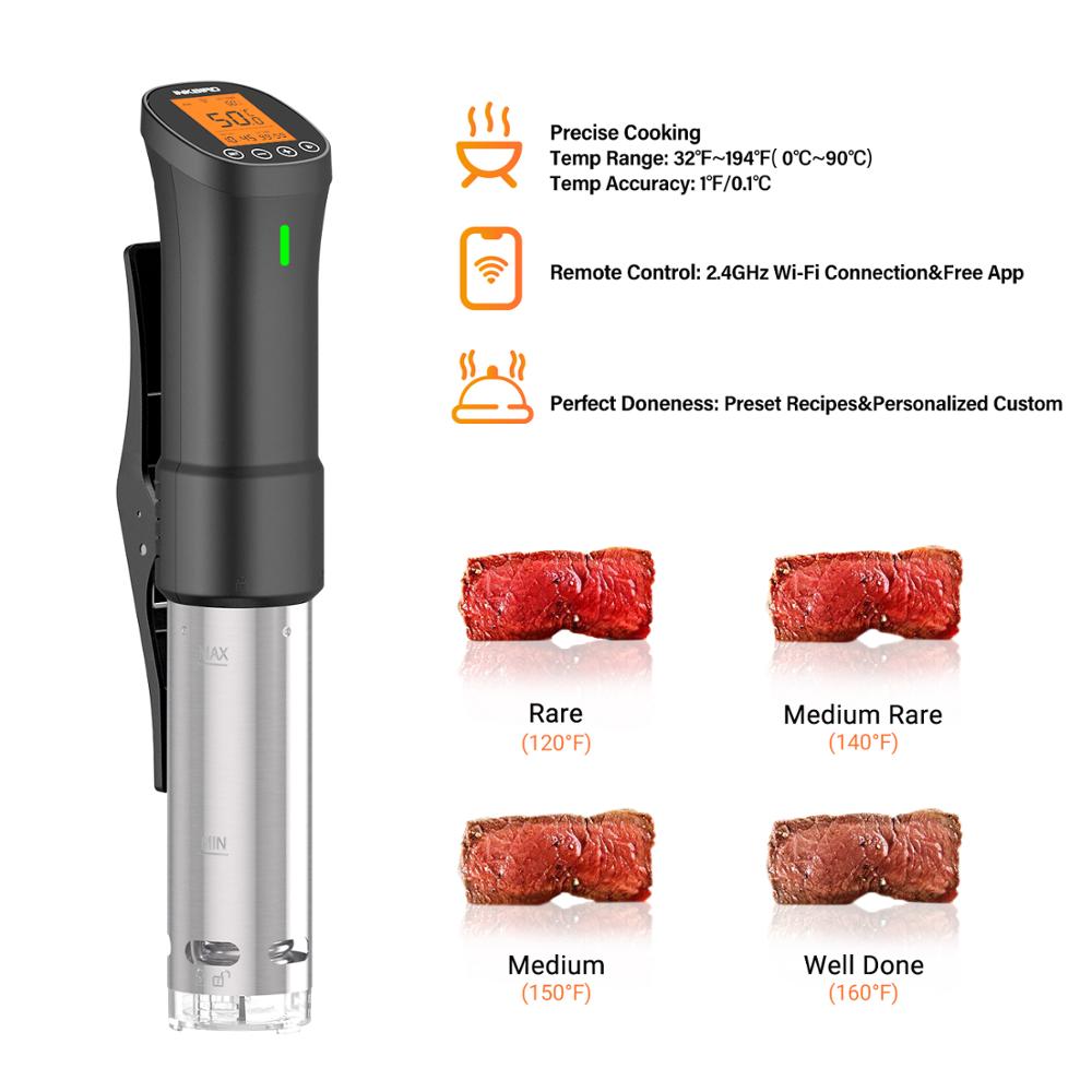 INKBIRD ISV-200W Wi-Fi 料理真空調理器 - Digital Sous Vide Precision Cooker のレビューと価格