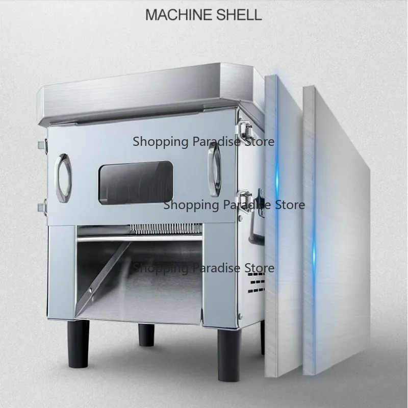 多機能業務用/家庭用電動ミートスライサー、自動ステンレス製細 - Automatic Meat Slicer Home のレビューと価格