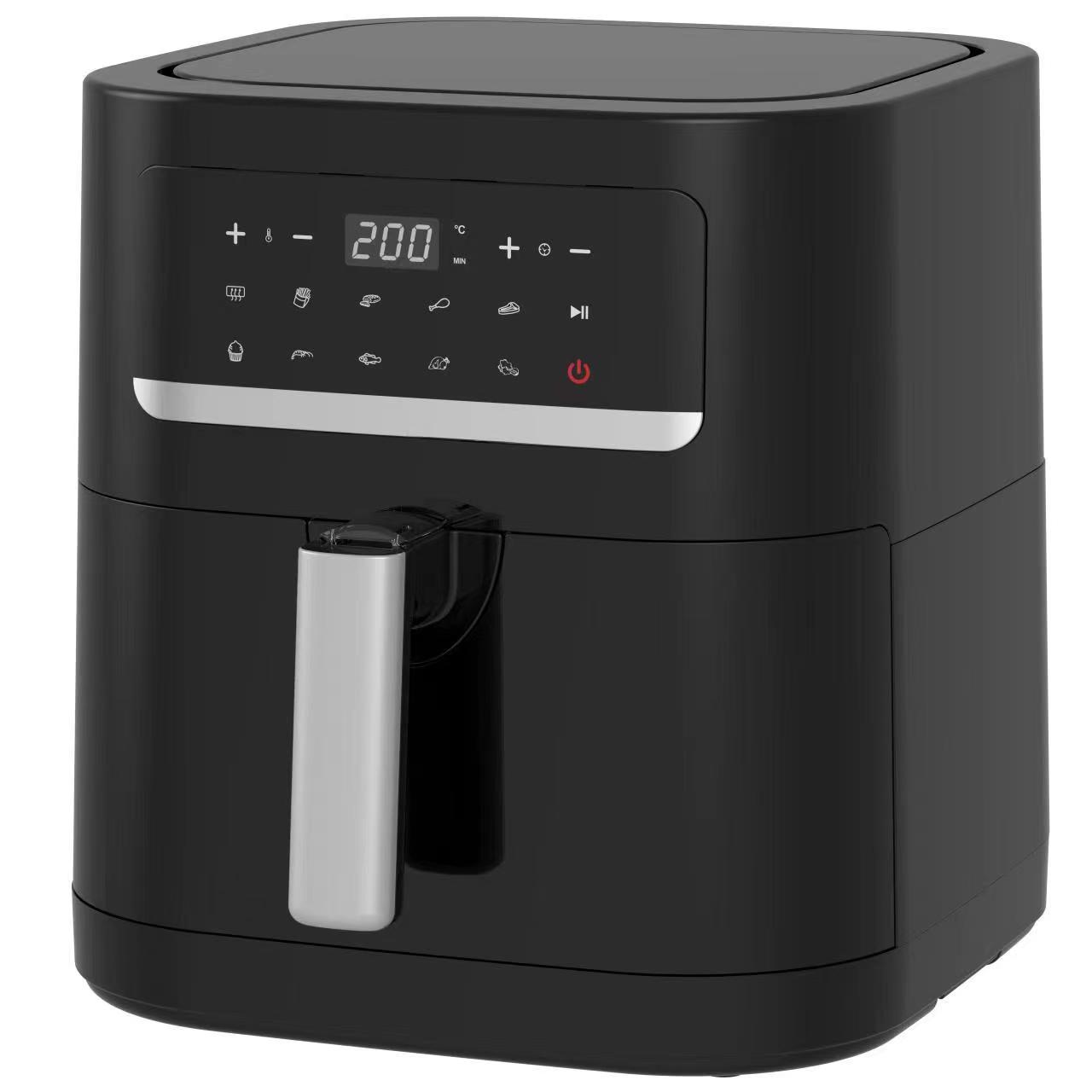 最新の6Lステンレス製シリコンライナー付き電気鍋、油を使わな - Air Fryer Silicone Pot Liner のレビューと価格
