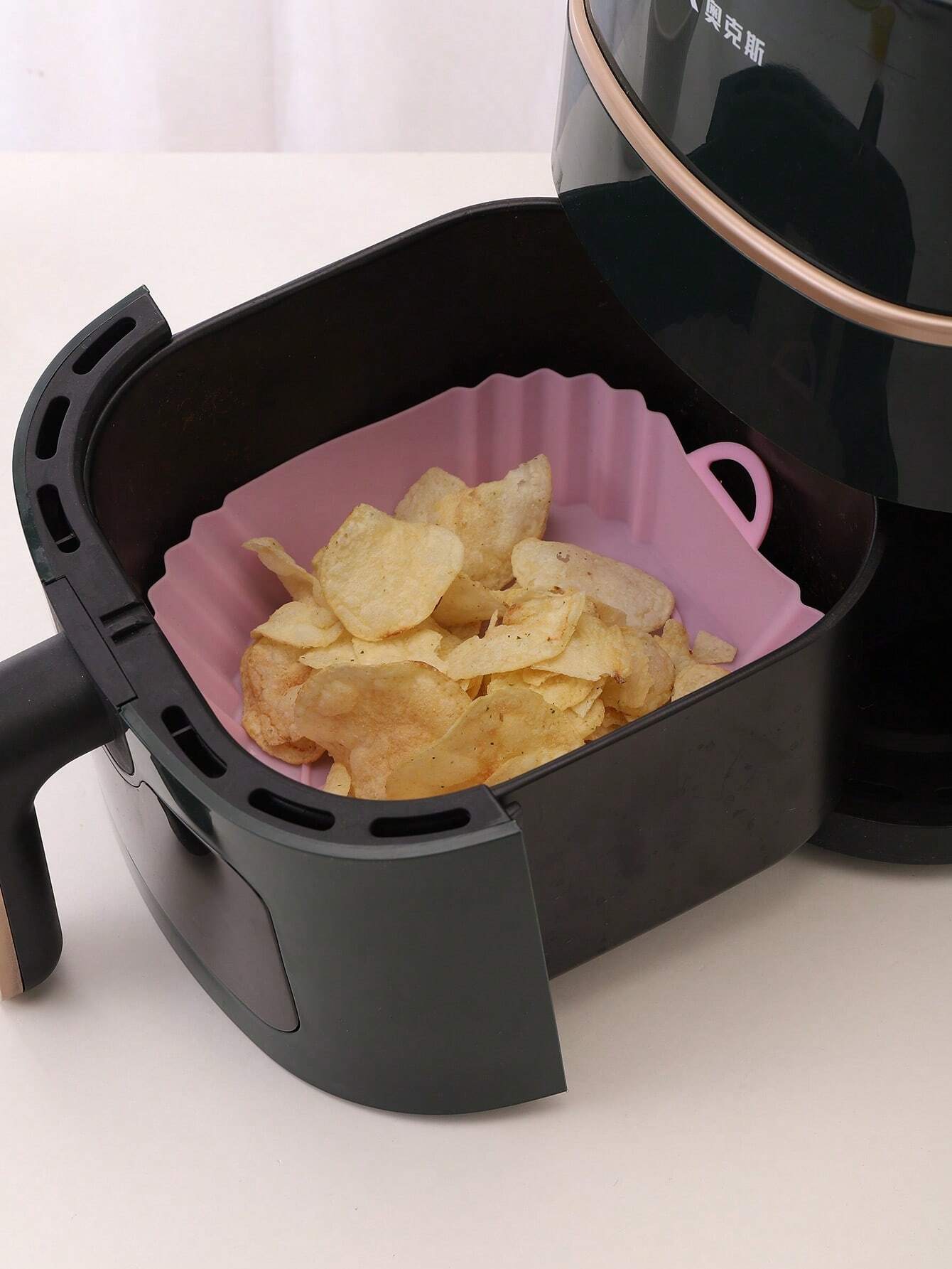 エアフライヤー用シリコンポット1個、モダンなエアフライヤー用 - Air Fryer Silicone Pot Liner のレビューと価格