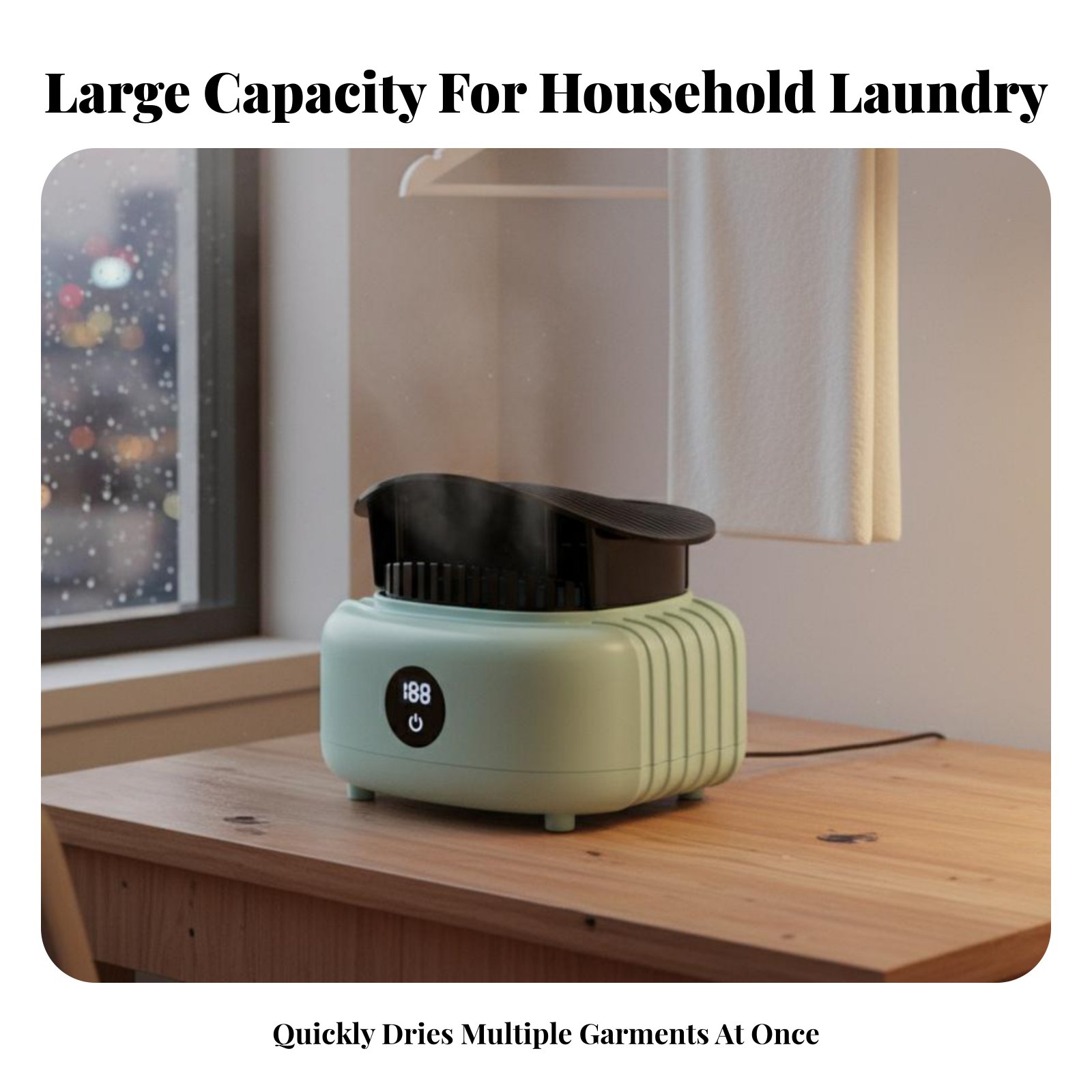 ポータブル衣類乾燥機 簡単組み立て 電気衣類乾燥機 折りたた - Laundry のレビューと価格