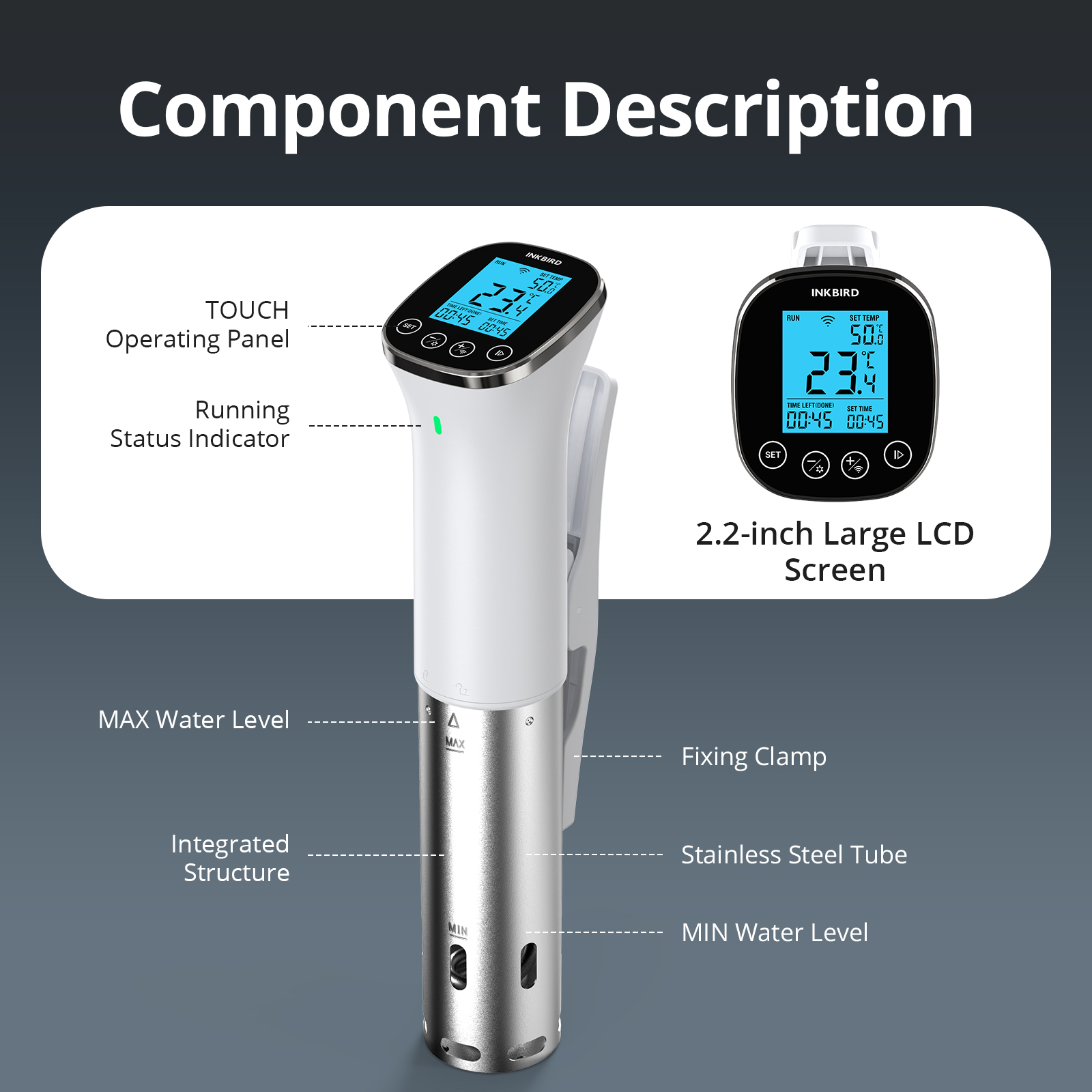 INKBIRD SSV-103-W 1000W WiFi対応 - Digital Sous Vide Precision Cooker のレビューと価格