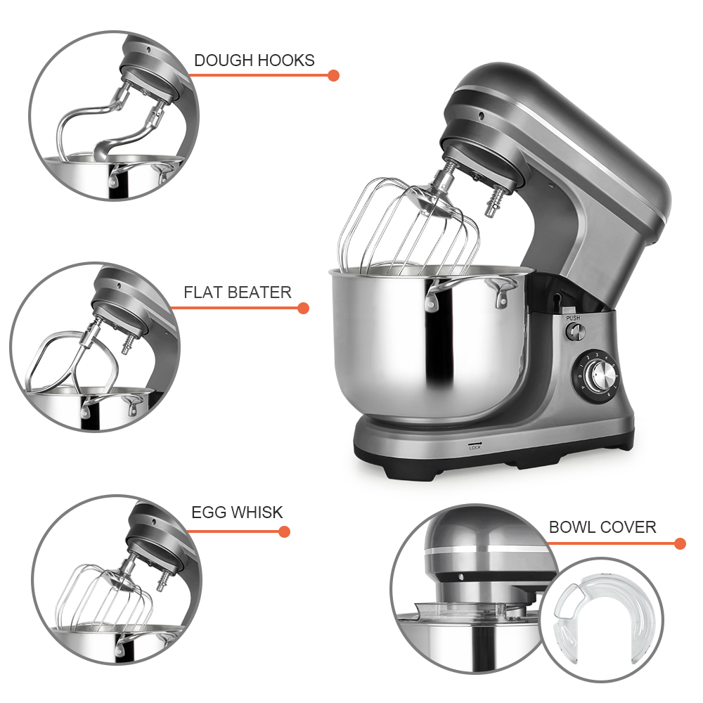 11L 2000W 大型強力電動ミキサー ダブルドウフック付 - Kitchen Appliances のレビューと価格