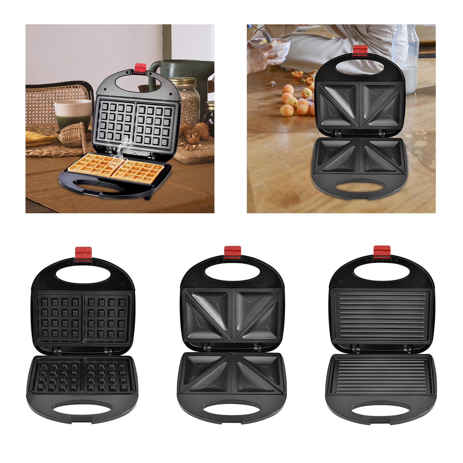 ミニワッフルメーカーマシンテフロン加工プレートキッチンツール - Mini Waffle Maker Machine のレビューと価格