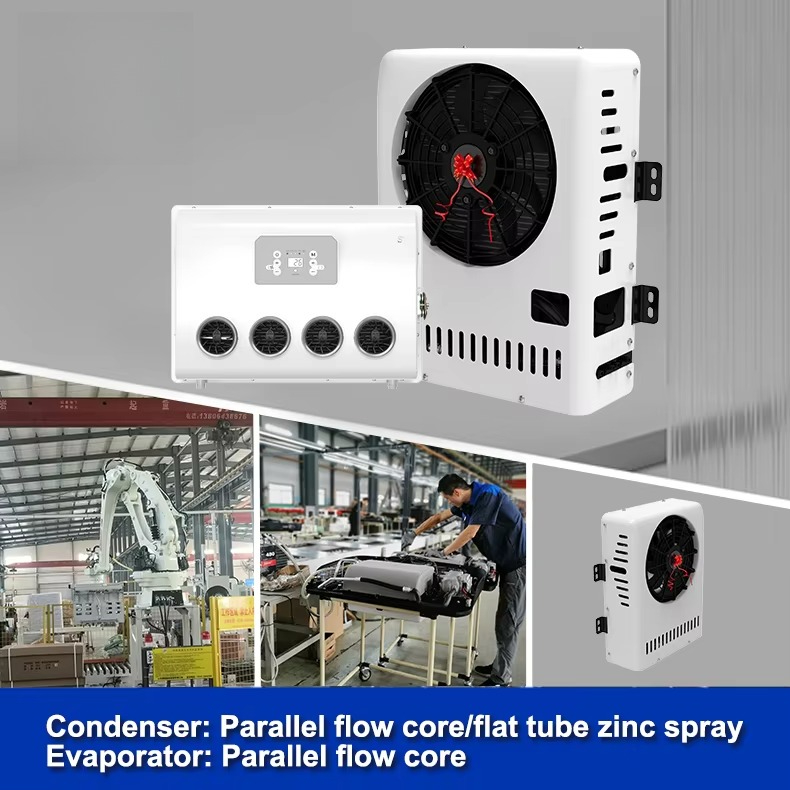 リモコン付きスリーパー12ボルトDC分割型エアコン（RV車、 - Air Conditioners のレビューと価格