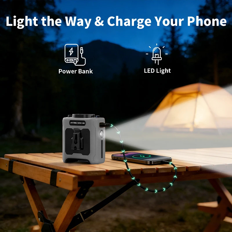 パワーバンク付きウエストファン 5段階風量調節 ポータブルフ - Portable Blender Usb Rechargeable のレビューと価格
