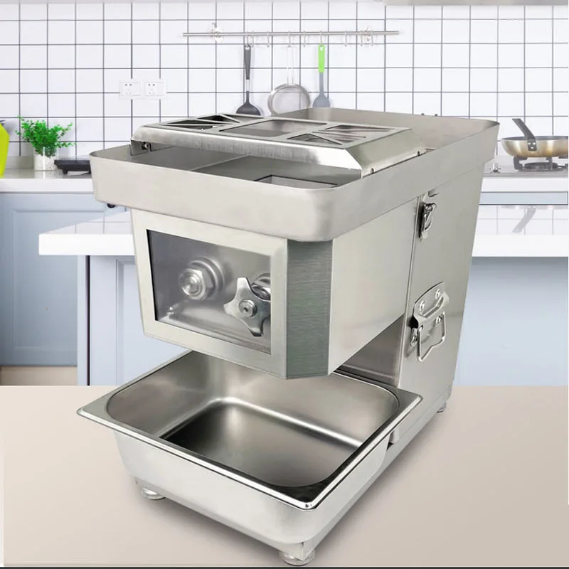 電気家庭用&商業用肉スライサー ステンレス鋼スライサー ワイ - Automatic Meat Slicer Home のレビューと価格