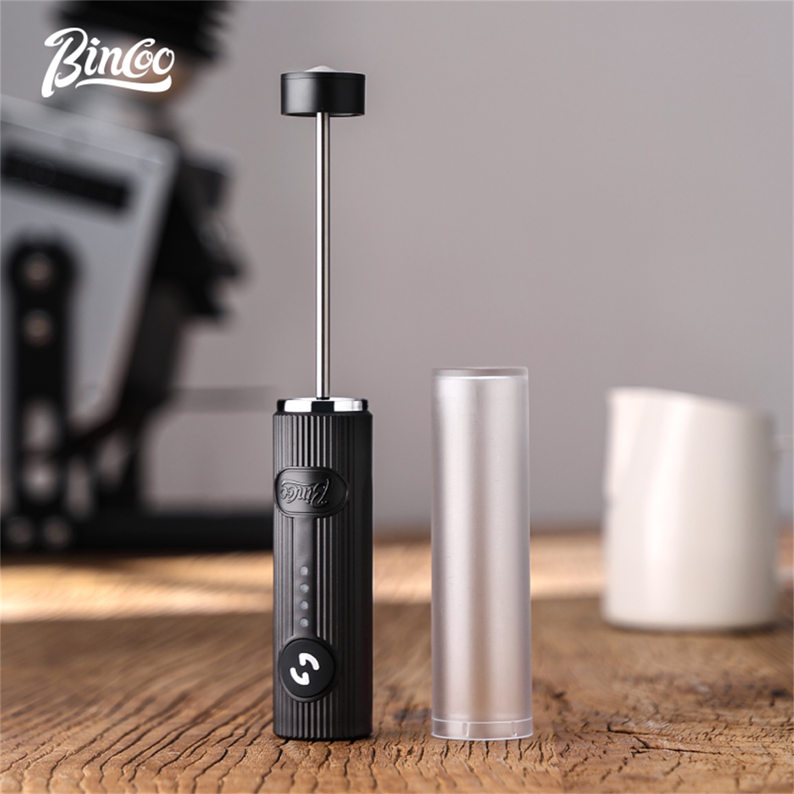 BINCOO 電気コーヒー泡立て器 USB 充電式 2 スピ - Electric Milk Frother Handheld のレビューと価格