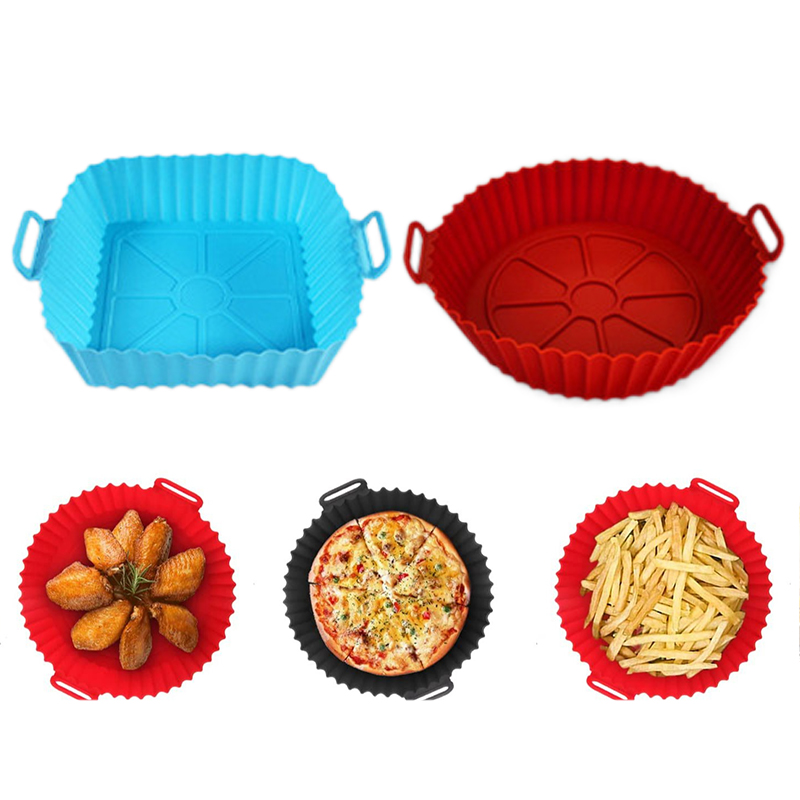 シリコンフライヤーモールド エアフライヤーシリコンライナーポ - Air Fryer Silicone Pot Liner のレビューと価格