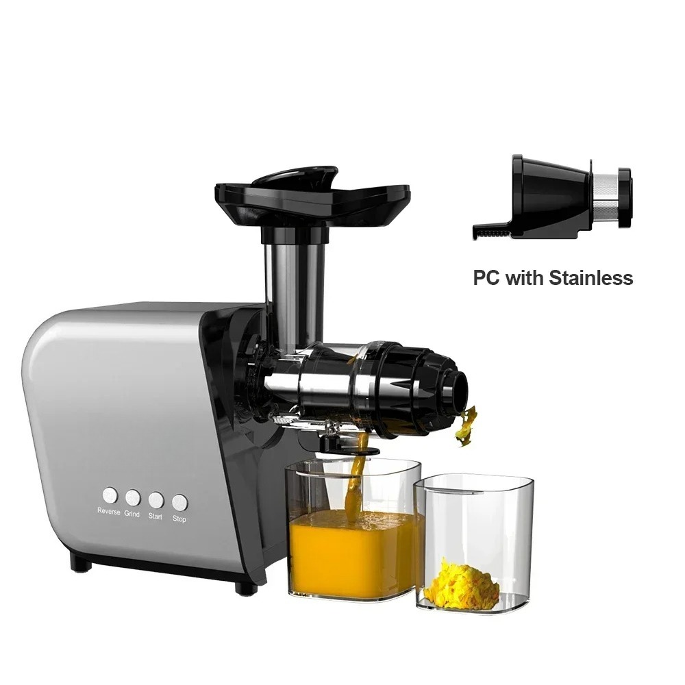 野菜と果物のスロージューサー、250W、スクリューコールドプ - Electric Slow Juicer Cold Press のレビューと価格